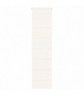 vidaXL Zebra Blind Marble Beige 55x200 cm Fabric Width 50.9 cm Polyester