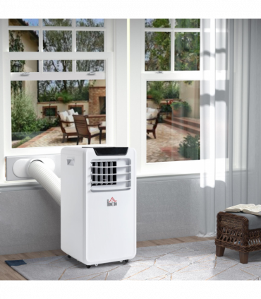 Portable Air Conditioner 10000 BTU White 68.4H x 36.7L x 35.3Wcm 10-18m²