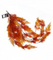 100cm Artificial Hanging Maidenhair Fern Plant Autumn Orange