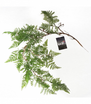 100cm Artificial Hanging Maidenhair Fern Plant Dark Green