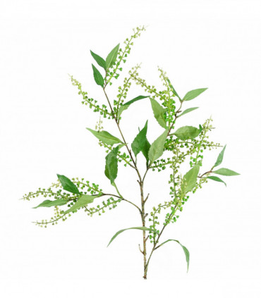 100cm Artificial Pink Lily Flower Arrangement Glass Vase