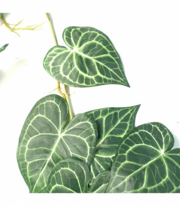 100cm Artificial Trailing Hanging Rounded Ivy Plant Realistic