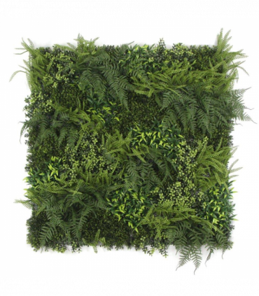 100cm Green Wall Fire Resistant Natural Fern Artificial