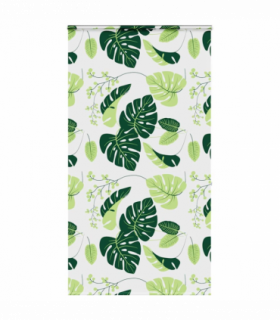 vidaXL Shower Roller Blind with Cassette 120x240 cm Fabric Width 116 cm