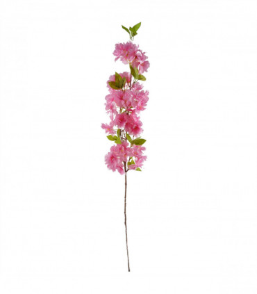 Artificial Flower Arrangements 100cm Pink Silk Blossom Glass Vase Home Decor