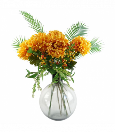 Artificial Palm Leaf Green Wired Stem 100cm Realistic Flower Arrangement