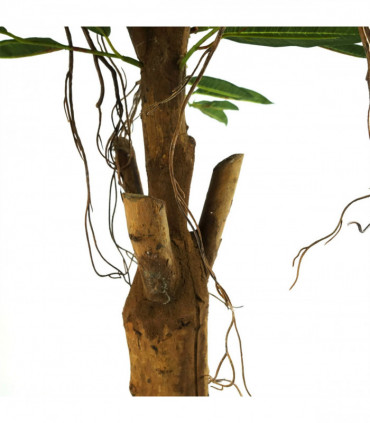 100cm Realistic Artificial Tree Longifolia Ficus Natural Trunk