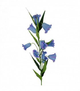 100cm Trumpet Artificial Flower Stem Blue