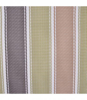 100x106cm Hanging Hammock Chair Thick Rope Frame Pillow Wooden Arms Stripes