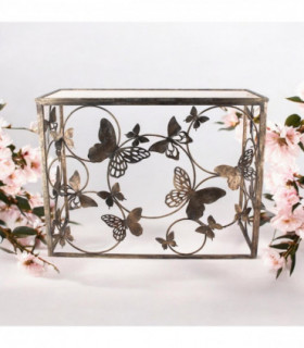 102CM METAL TABLE BUTTERFLY