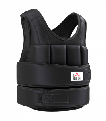 10KGS Adjustable Weight Vest Running Gym Training Weight Loss, Black