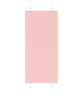 vidaXL Pleated Blind Pink 100x200 cm Fabric Width 99.4 cm Polyester