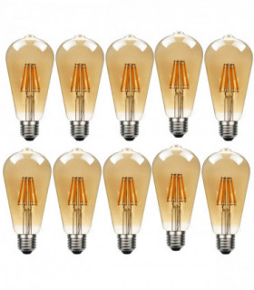Light Bulb 10Pack E27 LED Edison