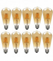 Light Bulb 10Pack E27 LED Edison