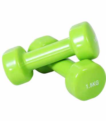 10kg Colourful Dumbbell Weights Set Home Exercising Toning w/ Case Gym HOMCOM