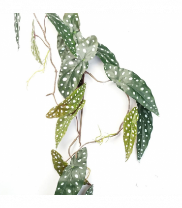 110cm Artificial Trailing Hanging Begonia Maculata Spotted Plant Realistic