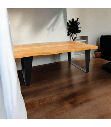 115CM WOODEN COFFEE TABLE