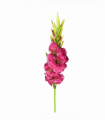 115cm Artificial Pink Gladioli Stem