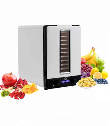 Food Dehydrator 11Tier White 26cm x 39cm x 38cm 550W Food Dryer Machine