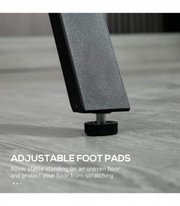 120 cm Rectangular Breakfast Bar Table for 4 People, Steel Legs, White