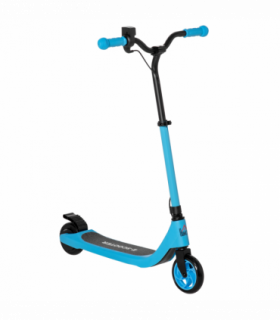 120W Electric Scooter w/ Battery Level Display, Rear Break - Blue HOMCOM