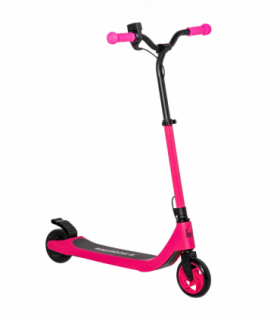 120W Electric Scooter w/ Battery Level Display, Rear Break - Pink HOMCOM