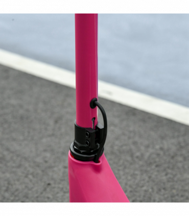 120W Electric Scooter w/ Battery Level Display, Rear Break - Pink HOMCOM
