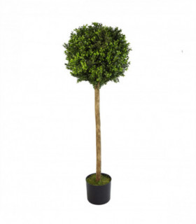 120cm (4ft) Artificial Boxwood Buxus Ball Topiary Tree
