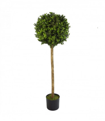 120cm (4ft) Artificial Boxwood Buxus Ball Topiary Tree