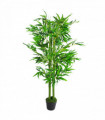 120cm (4ft) Green Leaf Artificial Bamboo Plants Trees - XL