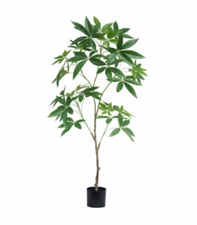 120cm Artificial Money Tree Pachira Realistic Faux Tree