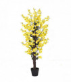 120cm Artificial Yellow Blossom Tree