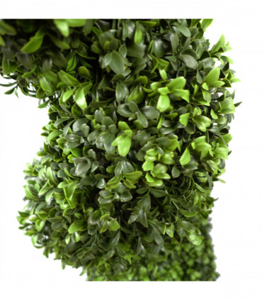 120cm Pair of Spiral Buxus Artificial Tree UV Resistant Outdoor