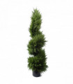 120cm Premium Artificial Spiral Cypress Topiary Tree