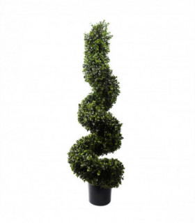 120cm Sprial Boxwood Artificial Tree UV Resistant Outdoor