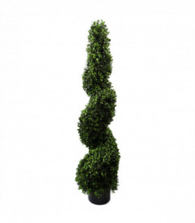 120cm Sprial Buxus Artificial Tree UV Resistant Outdoor