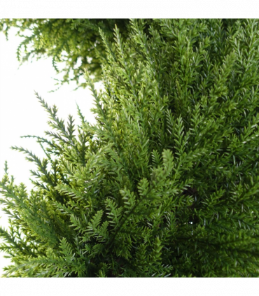 120cm Spiral Cypress Tree Artificial Topiary Green Plastic Dense Bushy Foliage