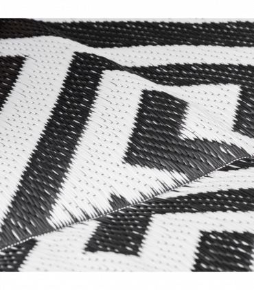 121x182cm Reversible Outdoor Rug Portable Plastic Straw RV  Outsunny