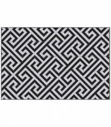 121x182cm Reversible Outdoor Rug Portable Plastic Straw RV  Outsunny