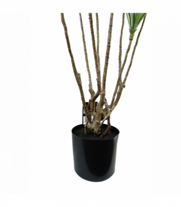 Artificial Dragon Tree Plant Green Plastic 125cm Natural Look Home Decor