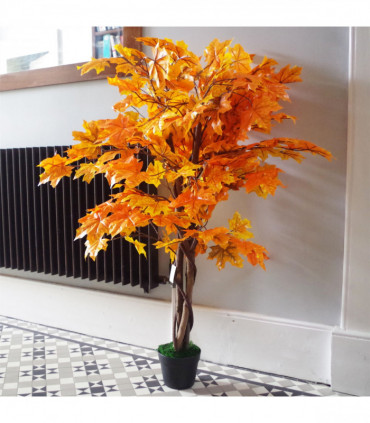 125cm Orange Maple Acer Extra Large Artificial Tree