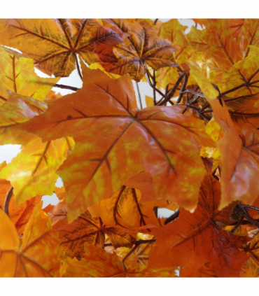 125cm Orange Maple Acer Extra Large Artificial Tree