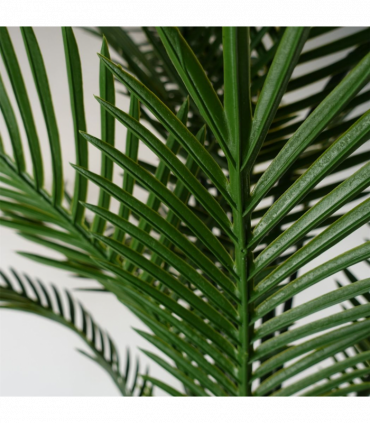 125cm UV Resistant Raphis Palm Tree with Natural Trunk