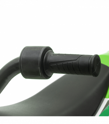 Kids Electric Motorbike 12V Ride-On Motorcycle Training Wheels - Green 3-5 years