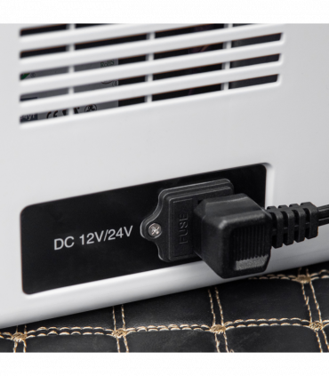 12V Portable Car Refrigerator w/ Inner LED Light Indoor Outdoor, 25L Outsunny