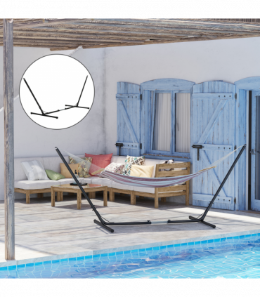 12ft/3.8m Hammock Stand Adjustable Universal Fit Garden Camping Picnic