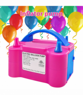 13000pa Electric Balloon Inflator Pump With Dual Nozzle Party Air Blower Xmas UK