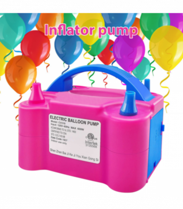 13000pa Electric Balloon Inflator Pump With Dual Nozzle Party Air Blower Xmas UK