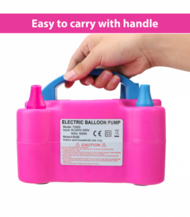 13000pa Electric Balloon Inflator Pump With Dual Nozzle Party Air Blower Xmas UK