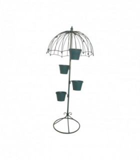 130CM BLUE METAL GARDEN PLANTER